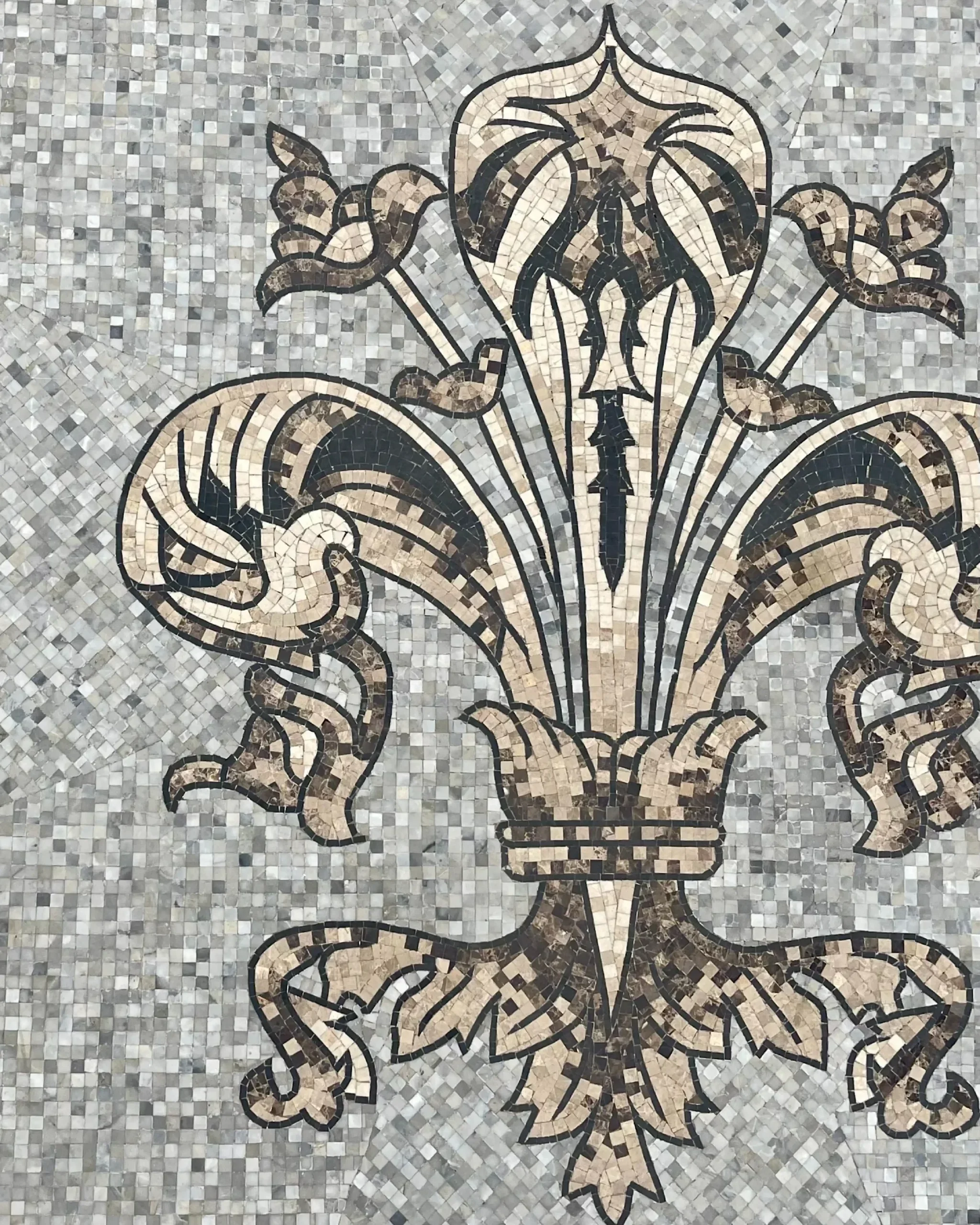 Flora Pattern Mosaic Tiles