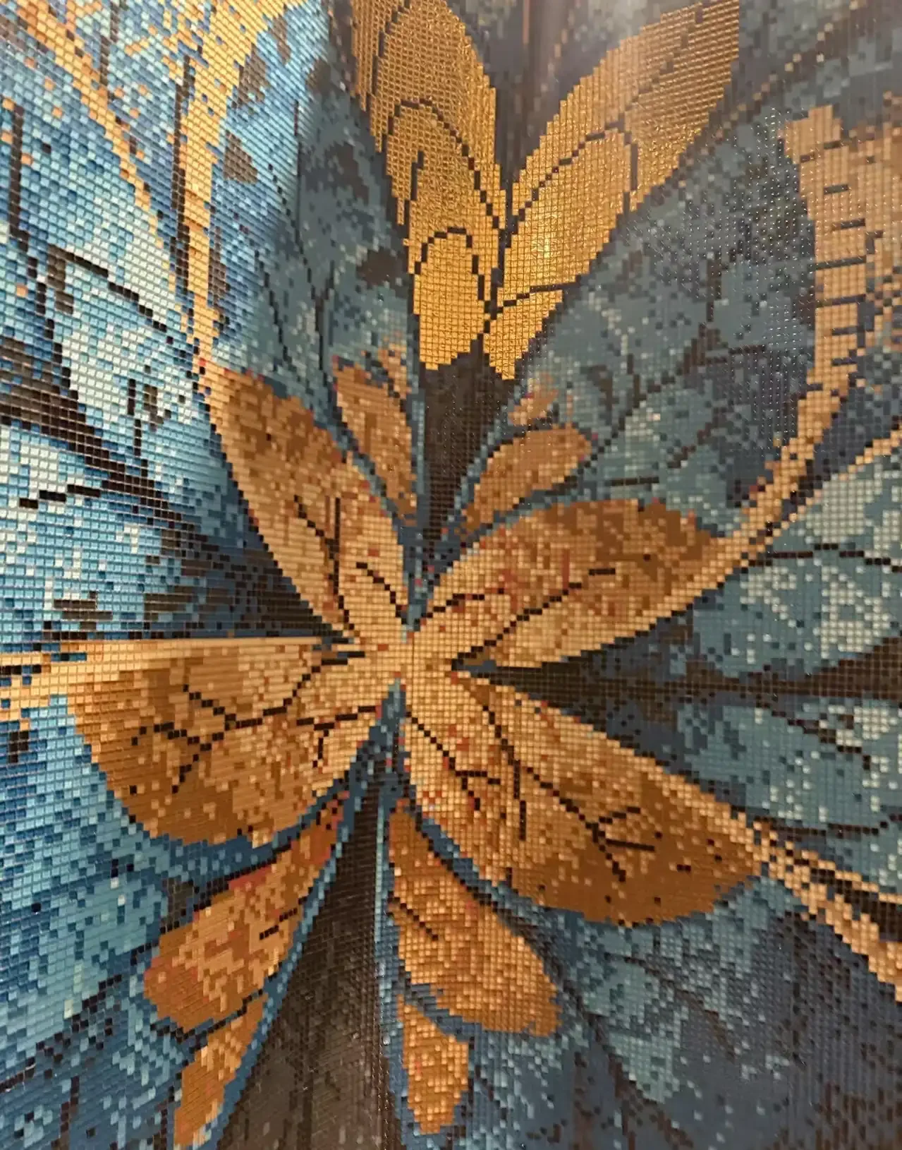 3e297babd30ac88050a8853796ce943d Golden Bloom Mosaic