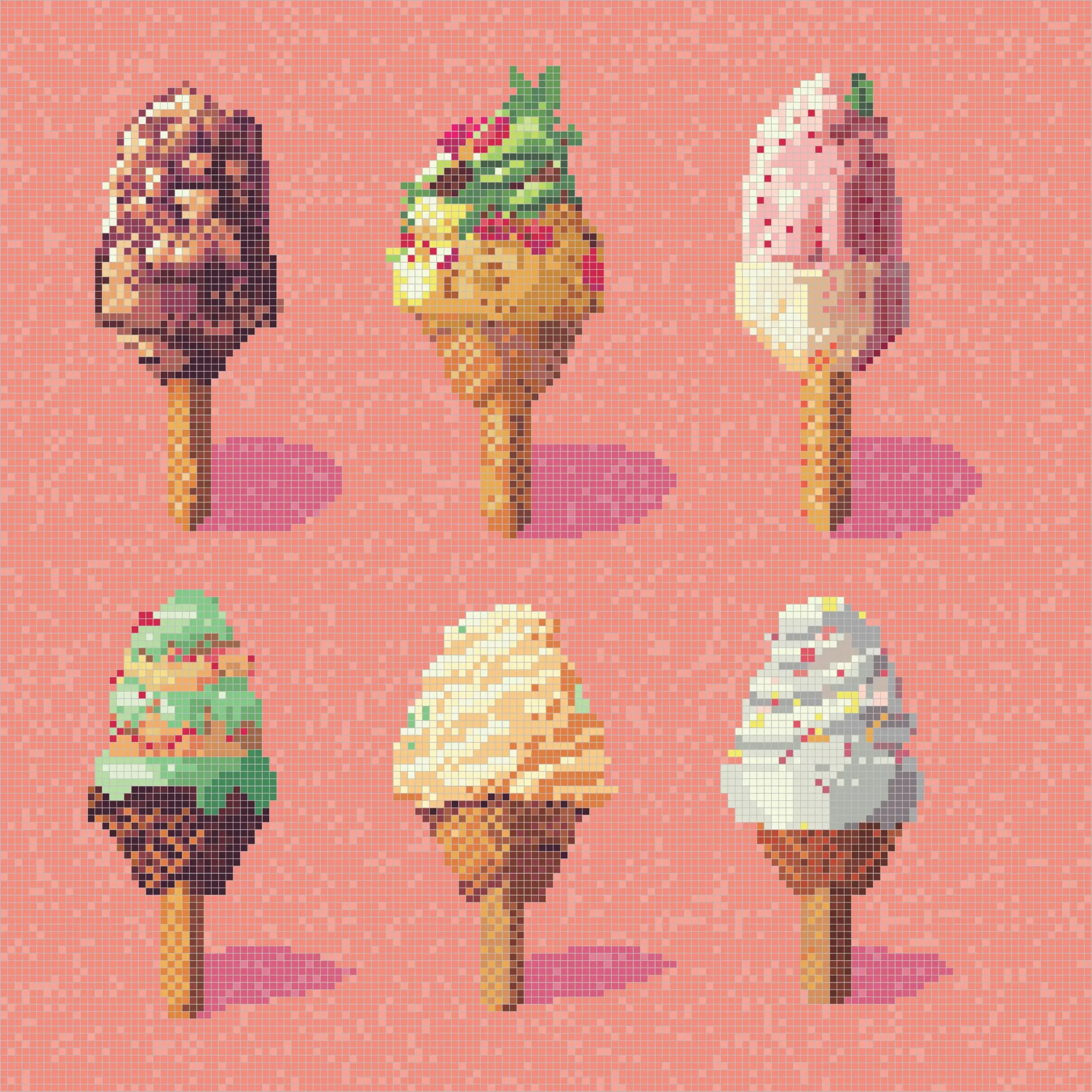 SG-MP-101(10*10)-01 Sweet Treat Mosaic