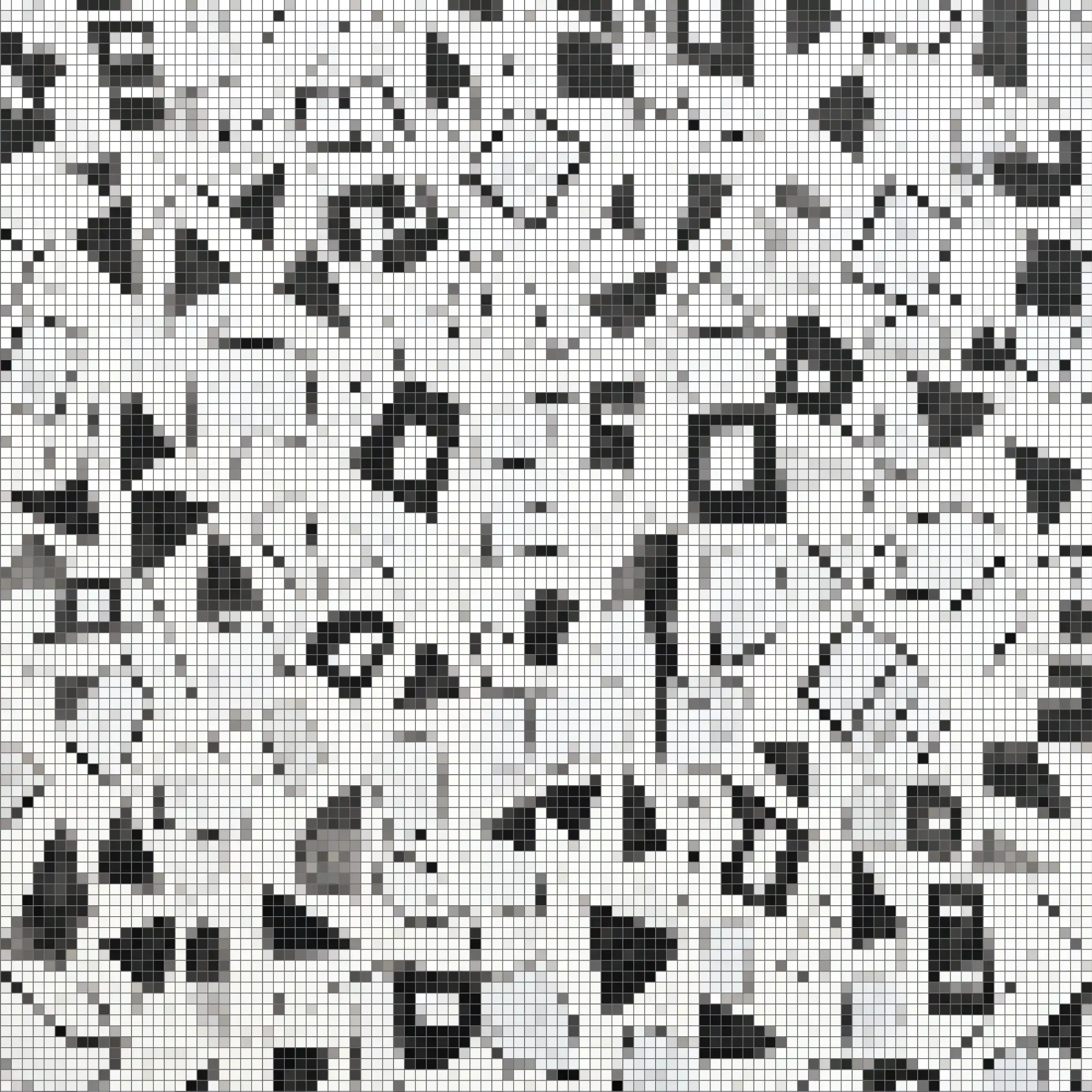 SG-WA-103(square)-01 Lobby Mosaic Wall Art