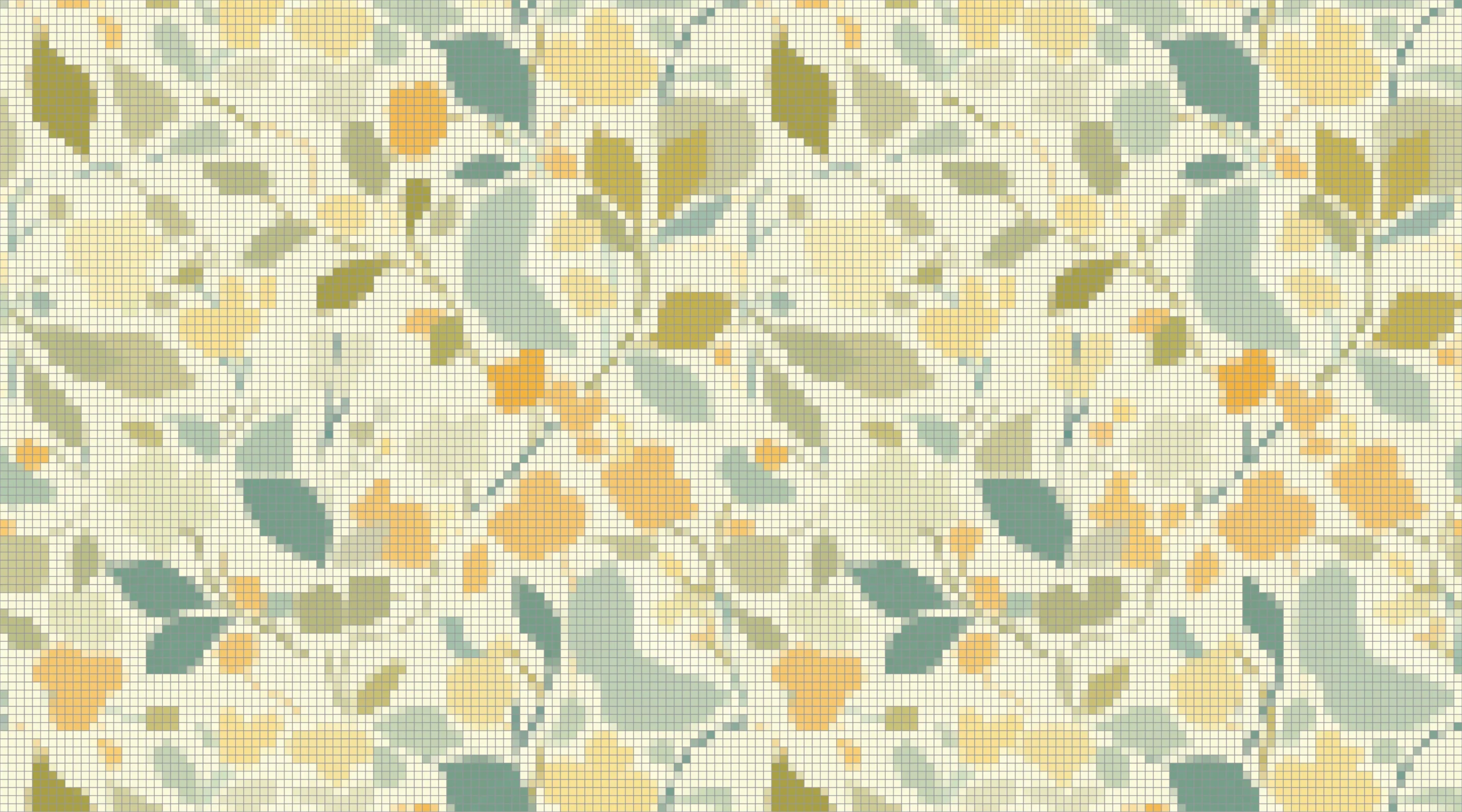 SG-WA-106 Flower-and-bird Mosaic Wall Art