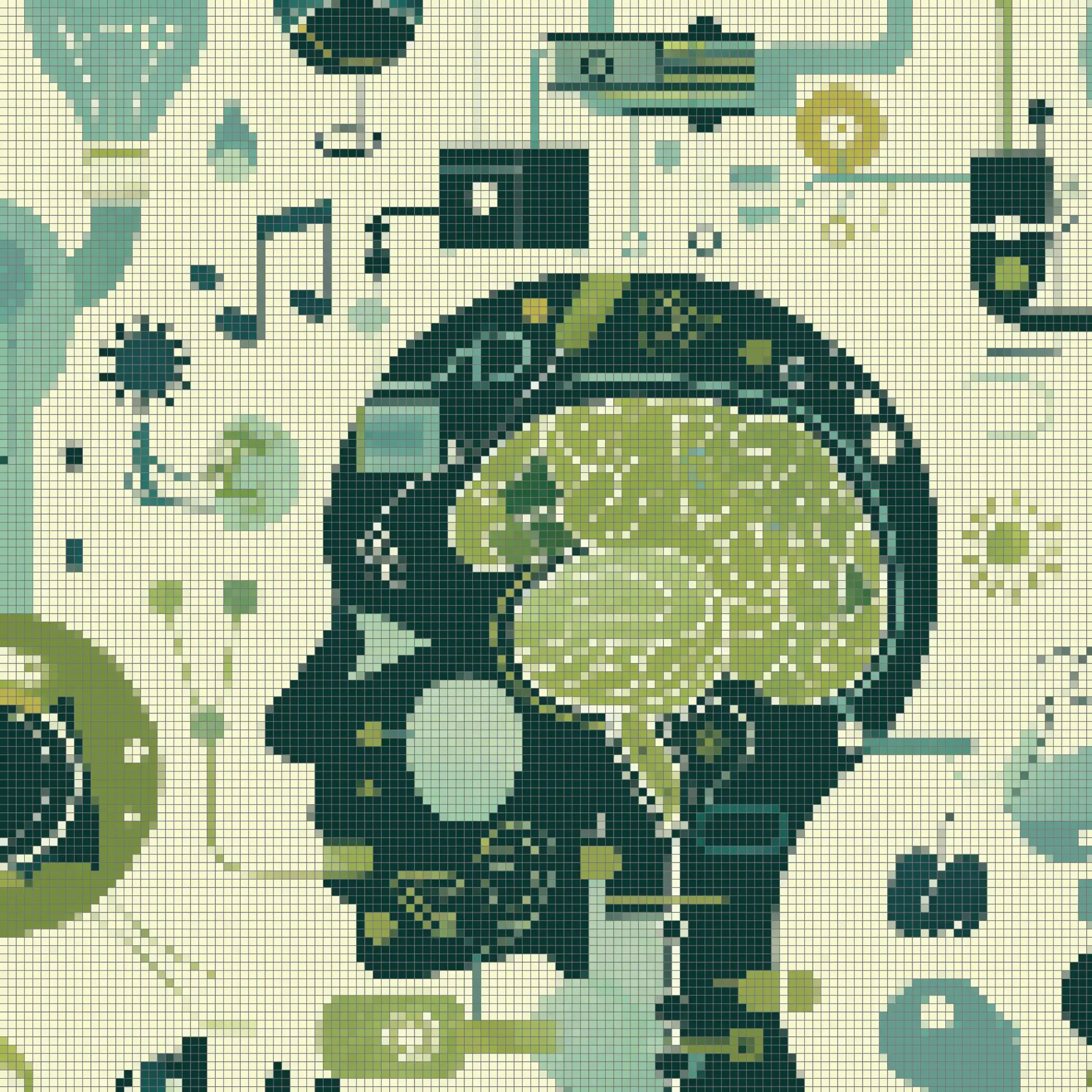 SG-WA-121-01 Tech Tapestry Wall Design