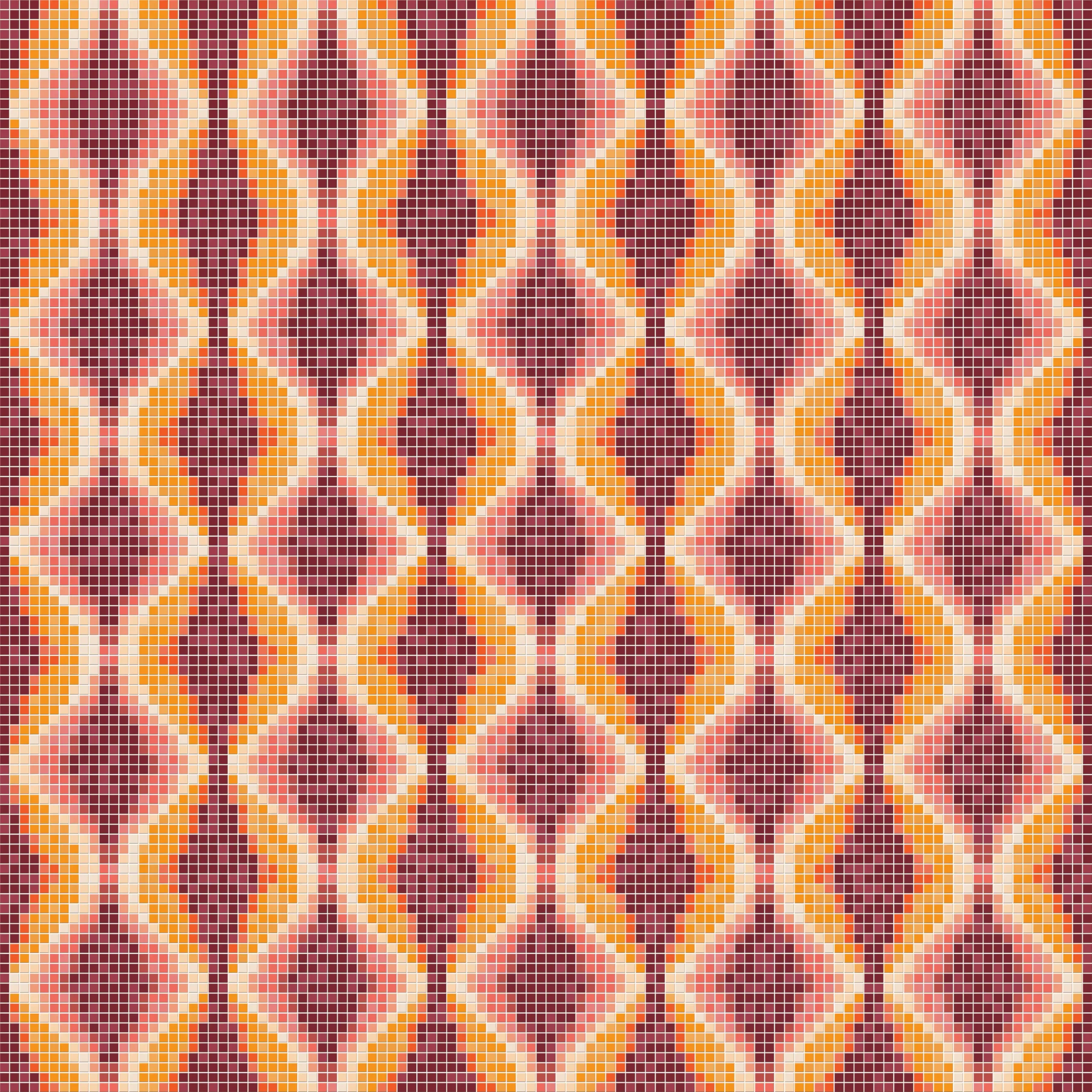 Wavy-patterned Tile Flooring